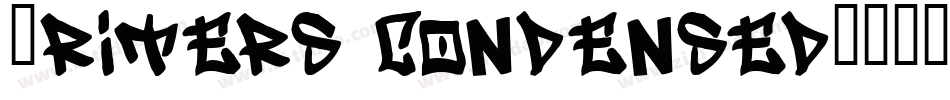 Writers condensed字体转换